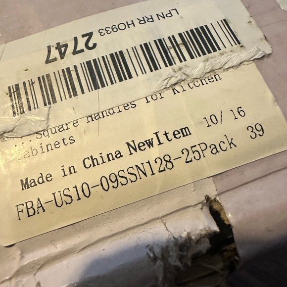 🆕 25 Pack 5 Inch Square Cabinet Handles, Nickel - Picture 3 of 7